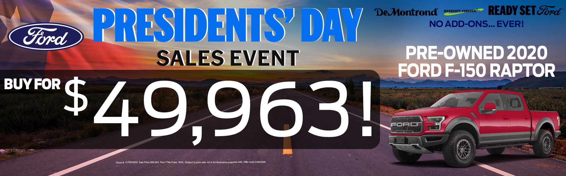 Pre-Owned 2020 Ford F-150 Raptor