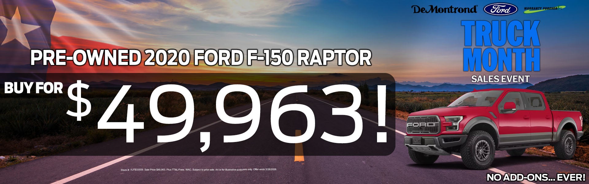 Pre-Owned 2020 Ford F-150 Raptor