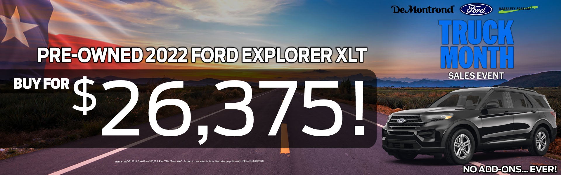 Pre-Owned 2022 Ford Explorer XLT