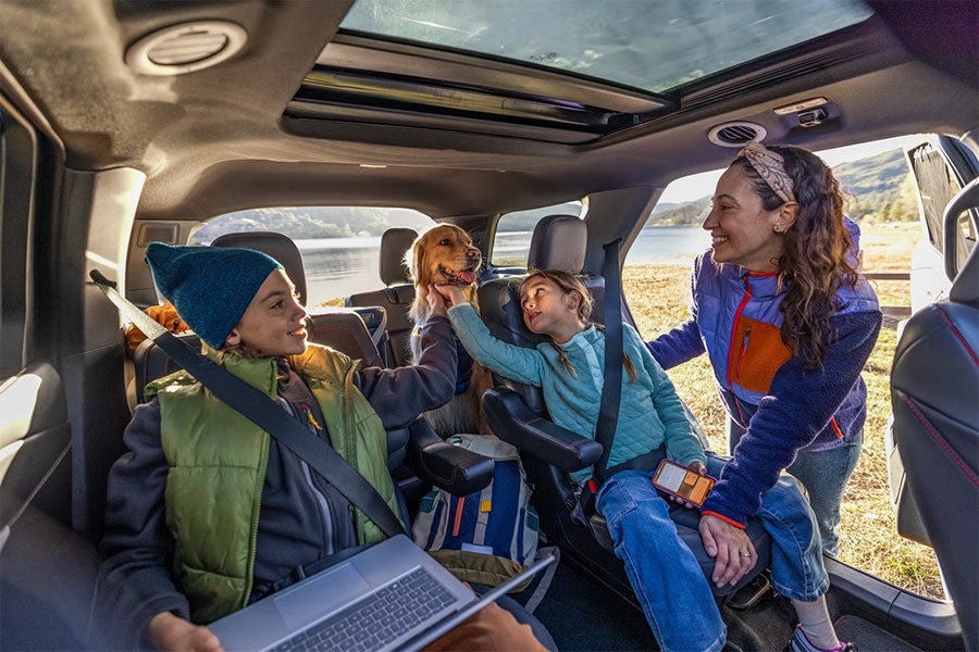 Ford Family at DeMontrond Ford Houston