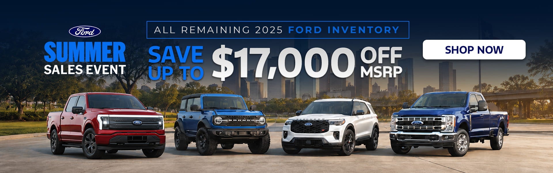 All Remaining 2025 Ford Inventory