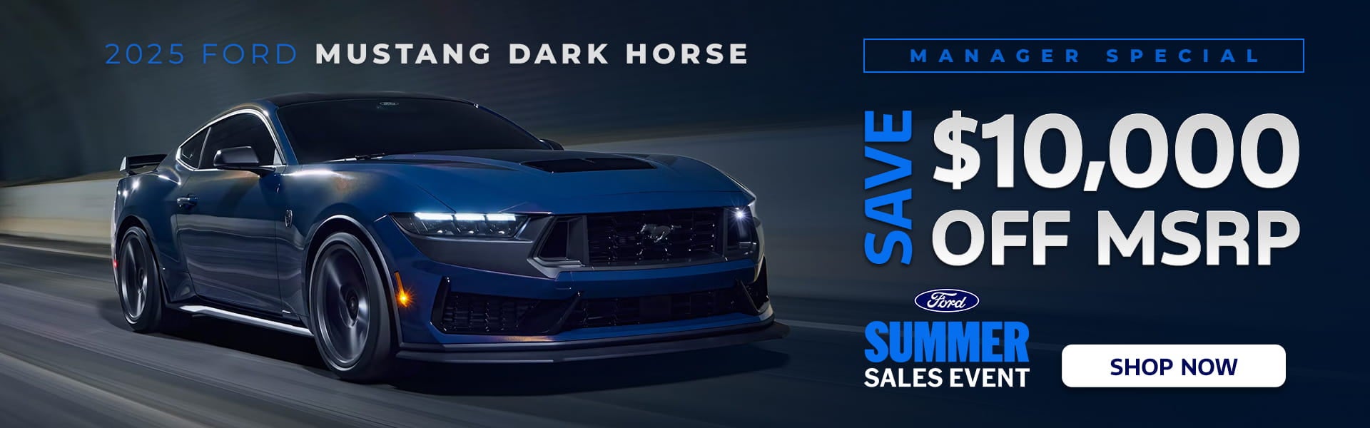 2025 Ford Mustang Dark Horse