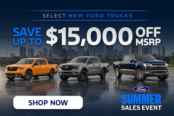 Select New Ford Trucks