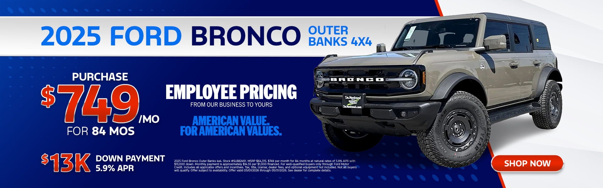 2025 Ford Bronco Outer Banks